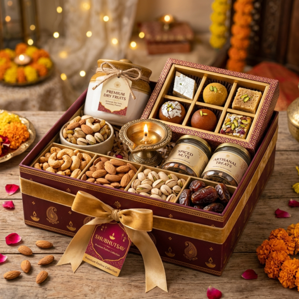 Auspicious Diwali Prosperity Gift Basket